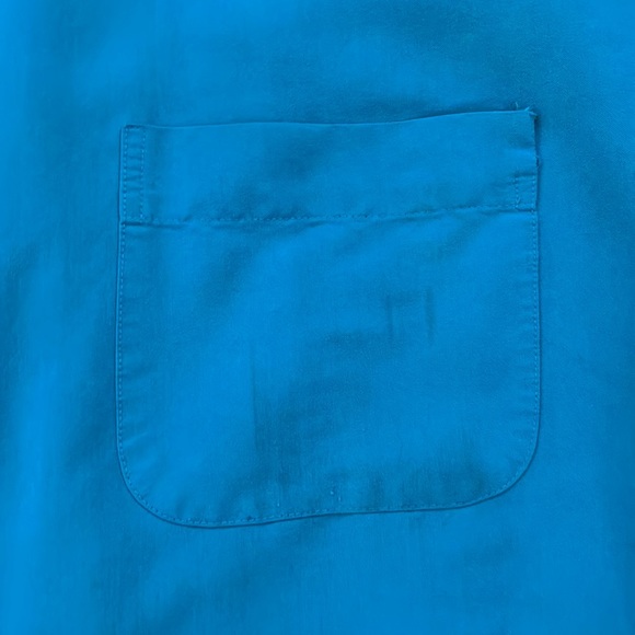 Savile row grey short sleeve button down 16.5 - Picture 2 of 5